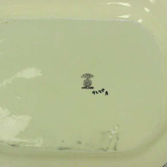 Antique Serving Platter GEORGE JONES & SON Crescent Ivory England - Picture 3 of 6